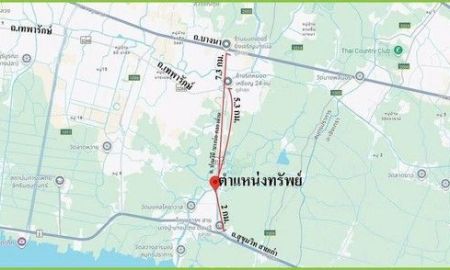 ขายที่ดิน - ขายที่ดิน บางบ่อ-คลองด่าน 1-2-53 ไร่ พร้อมสิ่งปลูกสร้าง ตึก 4 ชั้น ทำเลดี ติดถนนใหญ่