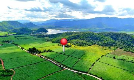 ขายที่ดิน - ขายที่ดินกาญจนบุรี 99 ไร่ ติดถนนคอนกรีต เป็นที่ราบและเป็นเนิน วิวเขาสวย เหมาะทำเกษตร ทำฟาร์ม บรรยากาศดี ทำรีสอร์ท ทำแหล่งท่องเที่ยว