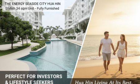 ขายคอนโด - คอนโด ซีไซด์ ซิตี้ ( Seaside City ) หัวหิน: โอกาสครอบครองสินทรัพย์ ในราคาต่ำกว่าตลาด 3 แสนบาท (English and Chinese languages are below.)