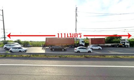 ขายที่ดิน - ที่ดินติดถนน สุขุมวิท เนื้อที่ 7 ไร่กว่า ติดโลตัส-อมตะนคร เดินทางสะดวก เหมาะแก่การลงทุน