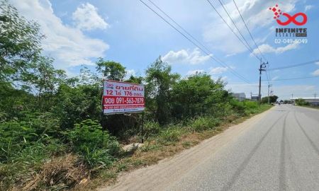 ขายที่ดิน - ขายที่ดิน 12 ไร่ 176 ตารางวา อำเภอบ้านโพธิ์ ฉะเชิงเทรา ติดถนน 2 ด้าน