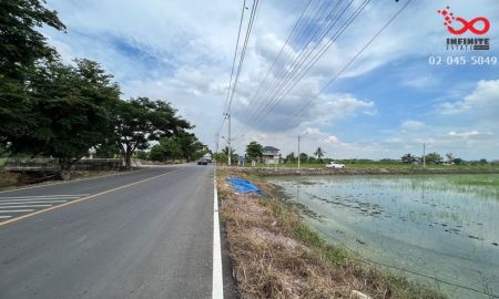 ขายที่ดิน - ขายที่ดินเปล่า 400ตร.วา ราชพฤกษ์-บางหลวง คลองพระยามหาโยธา ปทุมธานี แปลงมุม