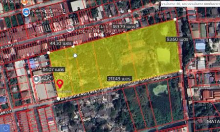 ขายที่ดิน - 12-1-66 ไร่ รามอินทรา46 แยก11 ใกล้หมู่บ้านวาเลนไทน์และโรงเรียนแย้มจาด 48,000/วา