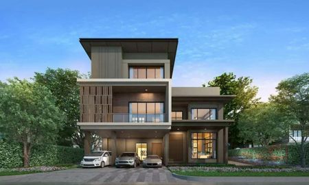 ให้เช่าบ้าน - ให้เช่าบ้านเดี่ยว 3 ชั้น หมู่บ้าน Grand Bangkok Boulevard ราชพฤกษ์ - พระราม 5 พร้อมลิฟท์และสระส่วนตัว เนื้อที่ 70 ตารางวา 4 ห้องนอน