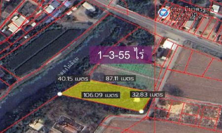 ขายที่ดิน - ขายที่ดิน 1-3-55 ไร่ หน้าติดถนน หลังติดน้ำ อ.เมือง จ.พิษณุโลก