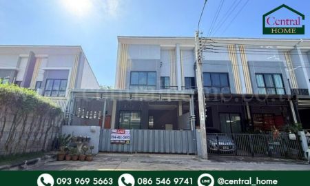 ขายทาวน์เฮาส์ - ทาวน์เฮ้าส์ เดอะ ธาม 1 อ่อนนุช - มอเตอร์เวย์ หลังมุม