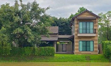 ให้เช่าบ้าน - ให้เช่า พูลวิลล่าหลังใหญ่ สไตล์รีสอร์ทใกล้ชิดธรรมชาติ เลควิว ท่าวังตาล โซนสารภี เชียงใหม่