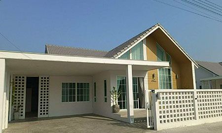 ขายบ้าน - ขายบ้านพูลวิลล่า บ้านเดี่ยวสไตล์โมเดิร์นผสมมูจิ ชั้นเดียว ขุนคง หางดง