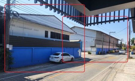 ให้เช่าโรงงาน / โกดัง - ติดถนนใหญ่ ถ.เฉลิมพระเกียรติ ร. 9 37-47 พัฒนาการ สวนหลวง ร.9 400ม. ให้เช่าโกดัง 1,773 ตร.ม ที่ดิน 1ไร่ 1งาน