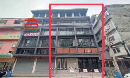 ขาย-ให้เช่าอาคารพาณิชย์ / สำนักงาน - ขาย/เช่า ตึกออฟฟิศ 2คูหา 5.5 ชั้น (หลังริม) เนื้อที่ 41.5 ตร.ว. ซอยรามอินทรา 15 แขวงอนุเสาวรีย์ เขตบางเขน