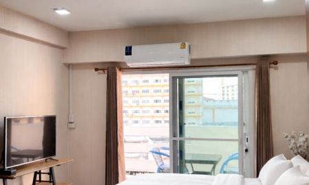 ให้เช่าคอนโด - เย็นสบายคอนโดเทล ปรับปรุงใหม่ ให้เช่า ขนาด 39 ตารางเมตร