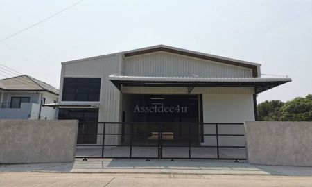 ให้เช่าโรงงาน / โกดัง - ให้เช่าโกดัง ขนาด 200 ตร.ม. พร้อมออฟฟิศ 2 ชั้น ศาลากลาง บางกรวย