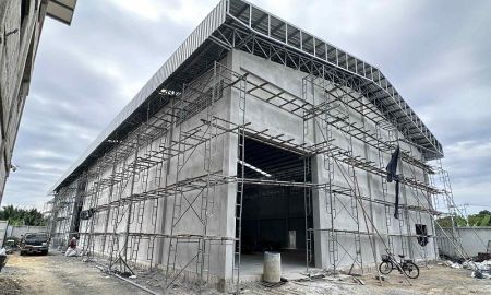 ให้เช่าโรงงาน / โกดัง - ขาย/เช่าโกดังสาย5 ไร่ขิง สามพราน นครปฐม สร้างใหม่เสร็จต้นปี 69