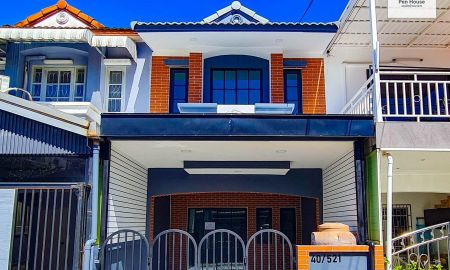 ขายบ้าน - ขาย ทาวน์เฮ้าส์ 2ชั้น ใกล้ทางด่วน มบ.เคซีรามอินทรา8 ถ.ไทยรามัญ รีโนเวทใหม่ ต่อเติมเต็ม ใกล้สิ่งอำนวยความสะดวกครบครัน