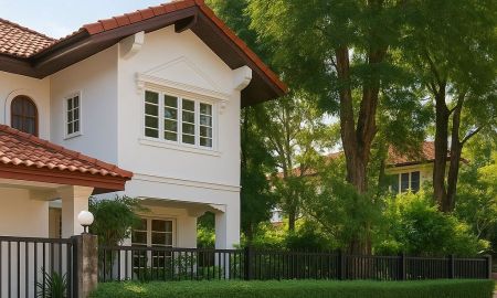 ให้เช่าบ้าน - ให้เช่าบ้านเดี่ยว 2 ชั้น สัมมากร รามคำแหง 112 ตั้งอยู่ในบรรยากาศเงียบสงบ เป็นส่วนตัว