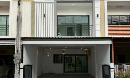 ขายทาวน์เฮาส์ - ขายทาวน์โฮม โครงการ มบ.แฮมป์ตันพาร์ค 3 ทุ่งสุขลา ศรีราชา ชลบุรี