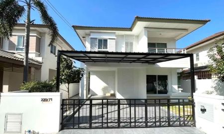 ให้เช่าบ้าน - ให้เช่า บ้านเดี่ยว หลังมุม โครงการ สราญสิริ รามอินทรา 2 เลี้ยงสัตว์ได้ เฟอร์ครบ ราคา 30,000 บาท/เดือน