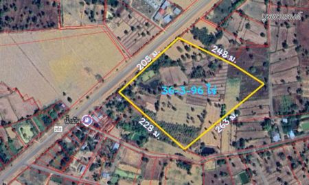 ขายที่ดิน - ขายที่ดินเขมราฐ อุบลราชธานี 36-3-96 ไร่ ติดถนน 202 ถนนจักรวรรดิ เหมาะสำหรับทำ ปั๊มน้ำมัน โกดัง คลังสินค้า คาเฟ่ รีสอร์ท