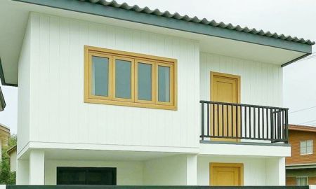 ให้เช่าบ้าน - ซ.เทพรักษ์ รามอินทรา ให้เช่าบ้านเดี่ยว 2 ชั้น ทั้งหลัง 50 ตร.วา.BTSสายหยุด 2.5กม. BTS วัดพระศรีมหาธาตุ 3.2 กม. 200 ตร.ม. บนถนนตัดใหม่ ทำเล