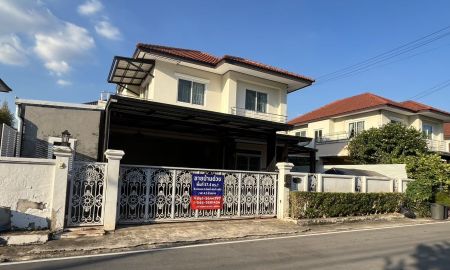 ขายบ้าน - ขายบ้านเดี่ยว 2 ชั้น หมู่บ้านเค.ซี. วงแหวนรามอินทรา ทำเลดี ใกล้แฟชั่นไอส์แลนด์