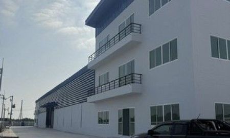 ให้เช่าโรงงาน / โกดัง - ให้เช่าโกดังสร้างใหม่ ออฟฟิส 3 ชั้น รวม 1448 ตรม. พื้นที่สีชมพู ขอใบอนุญาต ร.ง.4 ได้ ต.โคกขาม จ.สมุทรสาคร