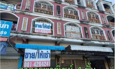 ขาย-ให้เช่าอาคารพาณิชย์ / สำนักงาน - ให้เช่าหรือขาย อาคารพาณิชย์ 4 ชั้น 2 คูหา คูหาละ 20 ตร.ว. ติดถนนเศรษฐกิจ 1 ตำบลนาดี เมืองสมุทรสาคร