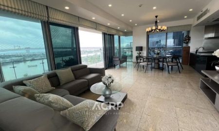 ขายคอนโด - ขายคอนโดริมน้ำ 107 ตร.ม. 2 นอน 2 น้ำ ชั้นสูงวิวแม่น้ำ ตกแต่งดี ขายเพียง 13 ล้านบาท