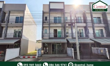 ขายทาวน์เฮาส์ - ทาวน์โฮม 3 ชั้น บ้านกลางเมือง สวนหลวง หลังริม ราคาถูกที่สุดในโครงการ