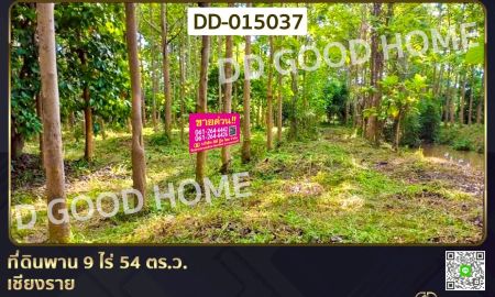 ขายที่ดิน - ที่ดินพาน 9 ไร่ 54 ตร.ว. เชียงราย ใกล้ที่ทำการองค์การบริหารส่วนตำบลเจริญเมือง