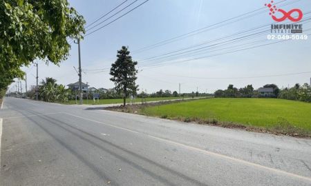 ขายที่ดิน - ขายที่ดินเปล่า 400ตร.วา ราชพฤกษ์-บางหลวง คลองพระยามหาโยธา ปทุมธานี แปลงมุม