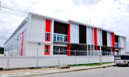 ให้เช่าโรงงาน / โกดัง - ให้เช่าโรงงาน/ออฟฟิศ พื้นที่สีม่วง บางนา-ตราด กม.23 อ.บางเสาธง สมุทรปราการ พื้นที่ 1,847 ตร.ม.