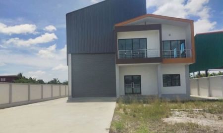 ขาย-ให้เช่าโรงงาน / โกดัง - โรงงาน โกดังสร้างใหม่ ใกล้นิคมสินสาคร ขาย ให้เช่า พร้อมใช้งานทันที รถใหญ่เข้าออกได้ ทำเลอุตสาหกรรมแท้ อาคารใหม่ ราคาถูก