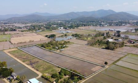 ขายที่ดิน - ขายที่ดิน 6-3-71 ไร่ ติดลำเหมือง 3 ด้าน น้ำ-ไฟพร้อม ใกล้กรมที่ดินสันกำแพง 800 เมตร