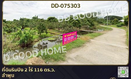 ขายที่ดิน - ที่ดินริมปิง 2 ไร่ 116 ตร.ว. ลำพูน ใกล้วัดพระธาตุหริภุญชัย วรมหาวิหาร