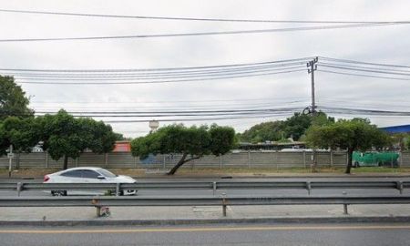 ให้เช่าที่ดิน - ให้เช่าที่ดินเปล่า 7 ไร่ ทำเลทองติดถนนใหญ่ สุขุมวิท ปากน้ำ สมุทรปราการ ใกล้โรงเรียนนายเรือและBTSช้างเอราวัน