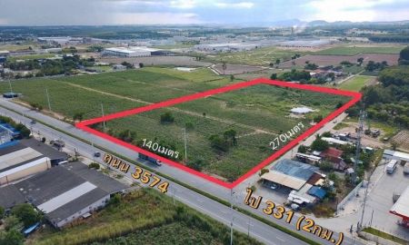 ขายที่ดิน - ขายที่ดินศรีราชา ชลบุรี 23-3-2 ไร่ สีม่วงลาย ใกล้นิคมWHA2 และนิคมปิ่นทอง5 เหมาะสำหรับทำ โรงงาน โกดัง คลังสินค้า บ้านจัดสรร