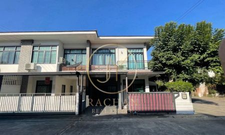 ขายทาวน์เฮาส์ - ขายด่วน ทาวน์เฮ้าส์ 2 ชั้น หลังมุม หมู่บ้านเปี่ยมสุข ติวานนท์ 56 เนื้อที่ 27.5 ตร.ว พื้นที่ใช้สอย 160 ตร.ม