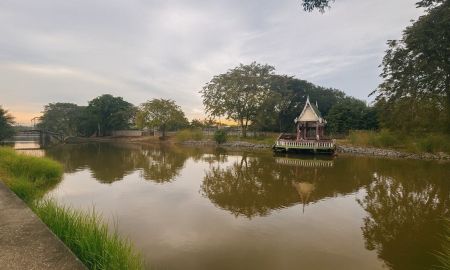 ขายที่ดิน - ขายที่ดินเปล่าถมแล้ว ติดคลอง 1 ไร่ 1 งาน ลำลูกกา ปทุมธานี ราคาเพียง 4.5 ล้านบาท