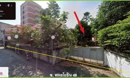 ขายที่ดิน - ขายถูก ที่ดิน 1-1-99 ไร่ ผังสีแดง ซอยพหลโยธิน 48 ใกล้สถานี BTS สายหยุด เหมาะสร้างบ้าน สำนักงาน คอนโด หรือ โรงแรม