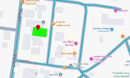 ขายที่ดิน - ที่ดินทำเลดี ในตัวเมืองเชียงใหม่ เนื้อที่ 100 ตารางวา โซนป่าตันใกล้โลตัสคำเที่ยง เพียงตารางวาละ 45,000 บาท