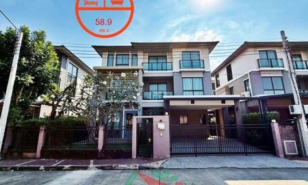 ขาย-ให้เช่าบ้าน - ขายหรือให้เช่า บ้านเดี่ยว3ชั้น 58.9ตรว. หน้าบ้านไม่ชนใคร โครงการภัสสร สรงประภา หิ้วกระเป๋าเข้าอยู่ได้เลย .