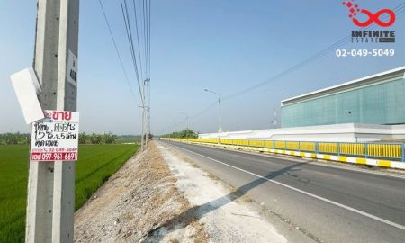 ขายที่ดิน - ขายที่ดิน 15 ไร่ ติดทางหลวง 1009 ใกล้ Penta warehouse บางใหญ่ นนทบุรี