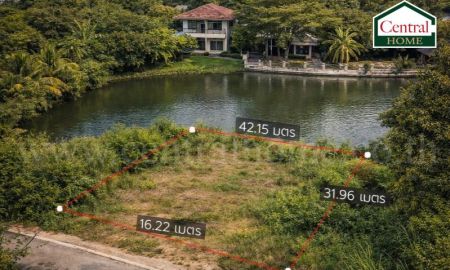 ขายที่ดิน - ที่ดินเปล่า ถมแล้ว 105.2 ตร.วา หมู่บ้าน การ์เด้นลากูน่า - ฉะเชิงเทรา ติดทะเลสาบ