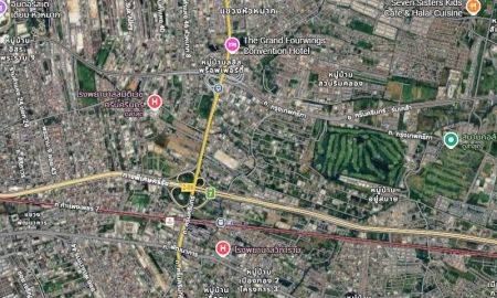 ให้เช่าที่ดิน - ให้เช่าที่ดินเปล่า ใกล้ The Nine พระราม 9 เหมาะสำหรับทำธุรกิจ