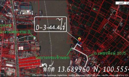 ขายที่ดิน - ขายที่ดินในเขตพื้นที่สีเขียว (กระเพาะหมู) ต.บางกะเจ้า ใกล้กรุงเทพฯ ขนาด 3 งาน 44.4 ตารางวา