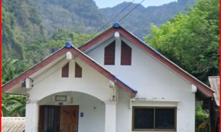 ขายที่ดิน - ขายที่ดินพร้อมบ้านพักอาศัย 2 หลัง บรรยากาศธรรมชาติ ติดลำคลอง จังหวัดพังงา