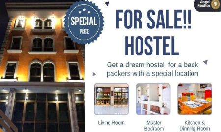 ขายอพาร์ทเม้นท์ / โรงแรม - ขายกิจการโฮสเทล ย่านบางลำพู ข้าวสาร (ขายพร้อมแบรนด์) อาคาร 5 ชั้น 18 ห้อง รีวิว 9/10