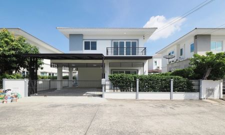 ขายบ้าน - บ้านเดี่ยว 2 ชั้น รีโนเวทใหม่ พร้อมอยู่ ม.คุณาลัย คอร์ทยาร์ด บ้านกล้วย ไทรน้อย