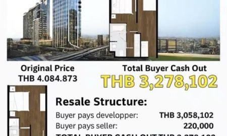 ขายคอนโด - ขายด่วน ขายดาวน์ คอนโด ออริจิ้น เพลส บางนา Origin Place Bangna ซอย บางนา-ตราด 48