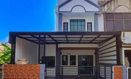 ขายทาวน์เฮาส์ - ขาย ทาวน์เฮ้าส์ 2ชั้น หน้ากว้าง 3ห้องนอน ต้นสายไหม ใกล้รถไฟฟ้า มบ.อมรินทร์นิเวศน์3 ผัง4 ถ.สายไหม15 รีโนเวทใหม่ พร้อมอยู่